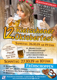 Oktoberfest Rietschen