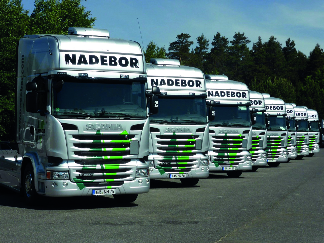 Transport & Baustoff Nadebor GmbH Flotte Weißwasser